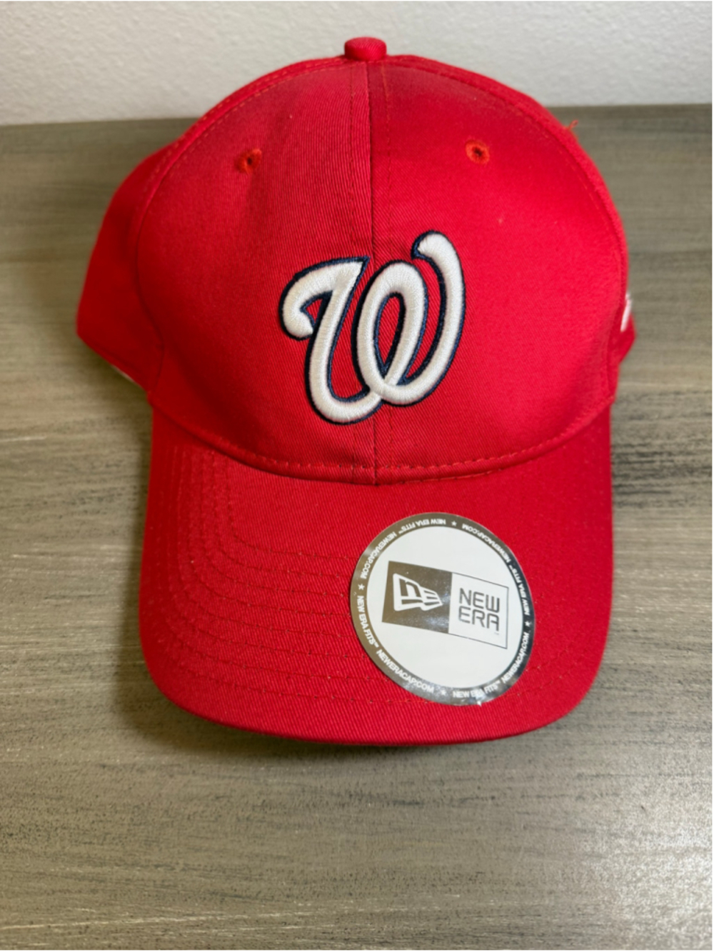 New Era MLB Washington Nationals Rookie Snapback Hat Cap Red White NWT Adult
